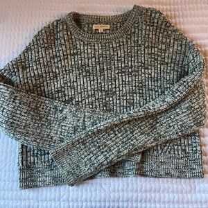 LA Hearts S Green Sweater